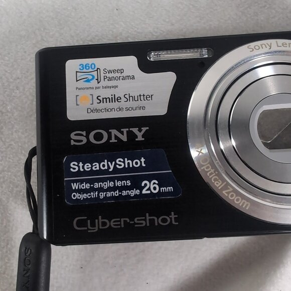 Sony Cybershot DSC-W610 Black WORKING TESTED Charging Adapter Battery 14.1MP 4X - Picture 14 of 16